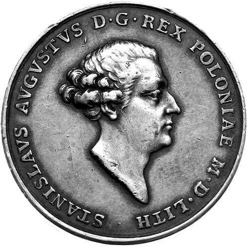 3 STANISŁAW AUGUST PONIATOWSKI NA MEDALACH I MONETACH Przyczynek do ikonografii portretu królewskiego Wybór w 1764 roku Stanisława Antoniego Poniatowskiego herbu Ciołek na króla Polski, który przyjął