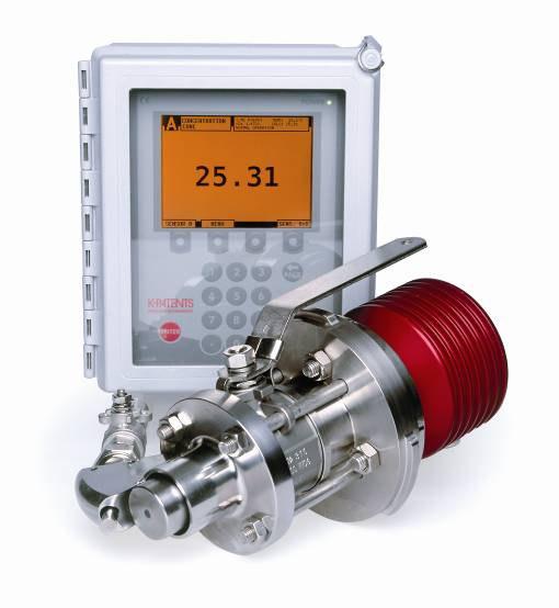 Refraktometr przemysłowy przyłą łącze SAFE DRIVE Kompletny system PR-23-SD: 1. Sensor wysuwny 2.