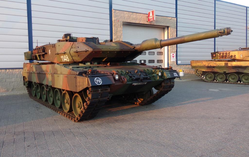 Fot. BK/WiT Najnowocześniejsze w arsenale Wojsk Lądowych Leopardy 2A5 stanowią zaledwie nieco ponad 10 proc. wszystkich polskich czołgów.