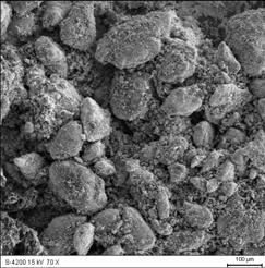 60 K. Szymański, B. Formanek, G. Moskal Fig. 12. Morphology of 69%Cr+20%Na 2CO 3+11%C powder after synthesis Rys. 9. Morfologia proszku 69%Cr+15%Na 2CO 3+5%CrO 3+11%C po syntezie Fig. 9. Morphology of 69%Cr+15%Na 2CO 3+5%CrO 3+11%C powder after synthesis Rys.