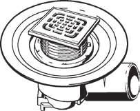 1 DN 70/100 OP-VIE-POWP-PI0300 557201 233,37 SZT 1 VB Odpływ podłogowy z wstępnie uformowanym kołnierzem