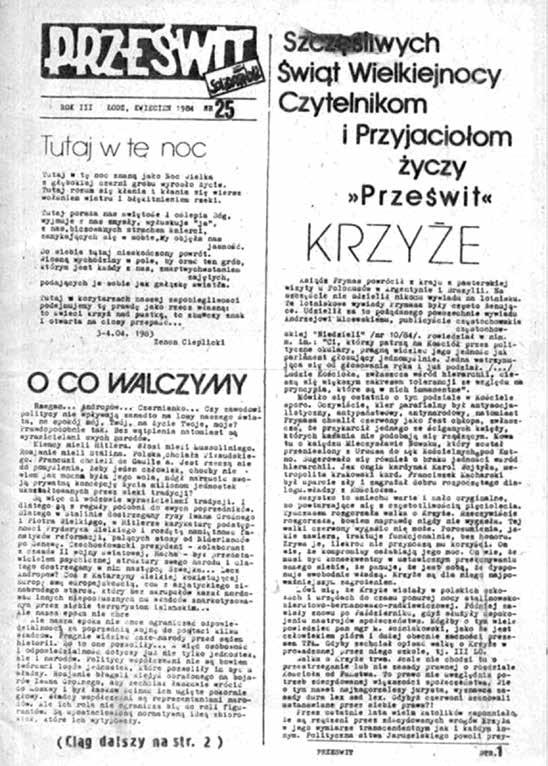 3/2016 Rzadziej na łamach Kursu prezentowana była proza literacka.