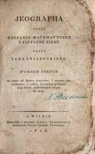 nigaikščio A. K. Čartoriskio (1734 1823) veikalas Mintys apie lenkų raštus (pavadinimas išverstas iš lenkų k.). Knygos turinys glaudžiai susijęs su Lietuva. Pirmoji laida pasirodė 1801 m. Vilniuje.