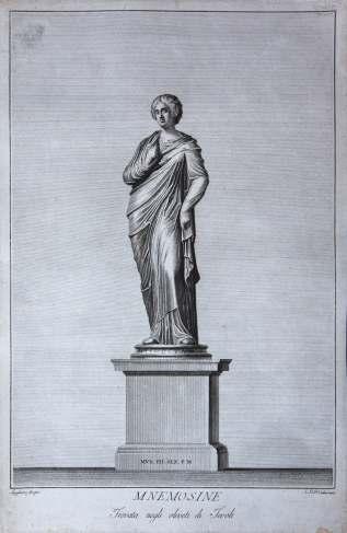 Polinnia. Trovataneglioliveti di Tivoli. Graveris Marco Carloni (1742 1796) 1782, pop., vario raiž., 50,6 x 33 (lakštas) 850 Eur 5.