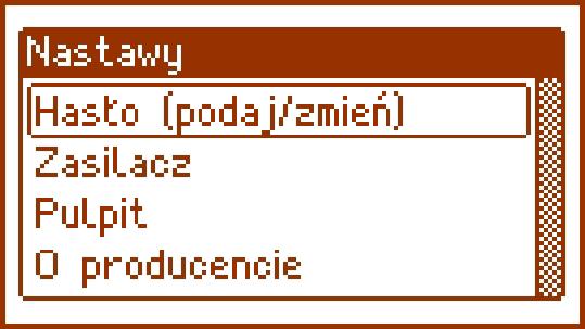 Dodatkowo na podstawie odczytanych parametrów układ diagnostyczny przypisuje kod awarii charakterystyczny dla danego zdarzenia. Historię pracy można przeglądać używając przycisków < lub >.