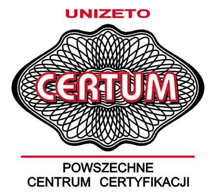 0 Regulamin Sklepu Internetowego CERTUM PCC Wersja 1.0 Data: 20 czerwca 2008 Unizeto Technologies S.A.