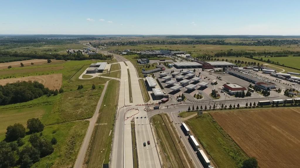 Dla potrzeb odpraw pojazdów osobowych i autobusów