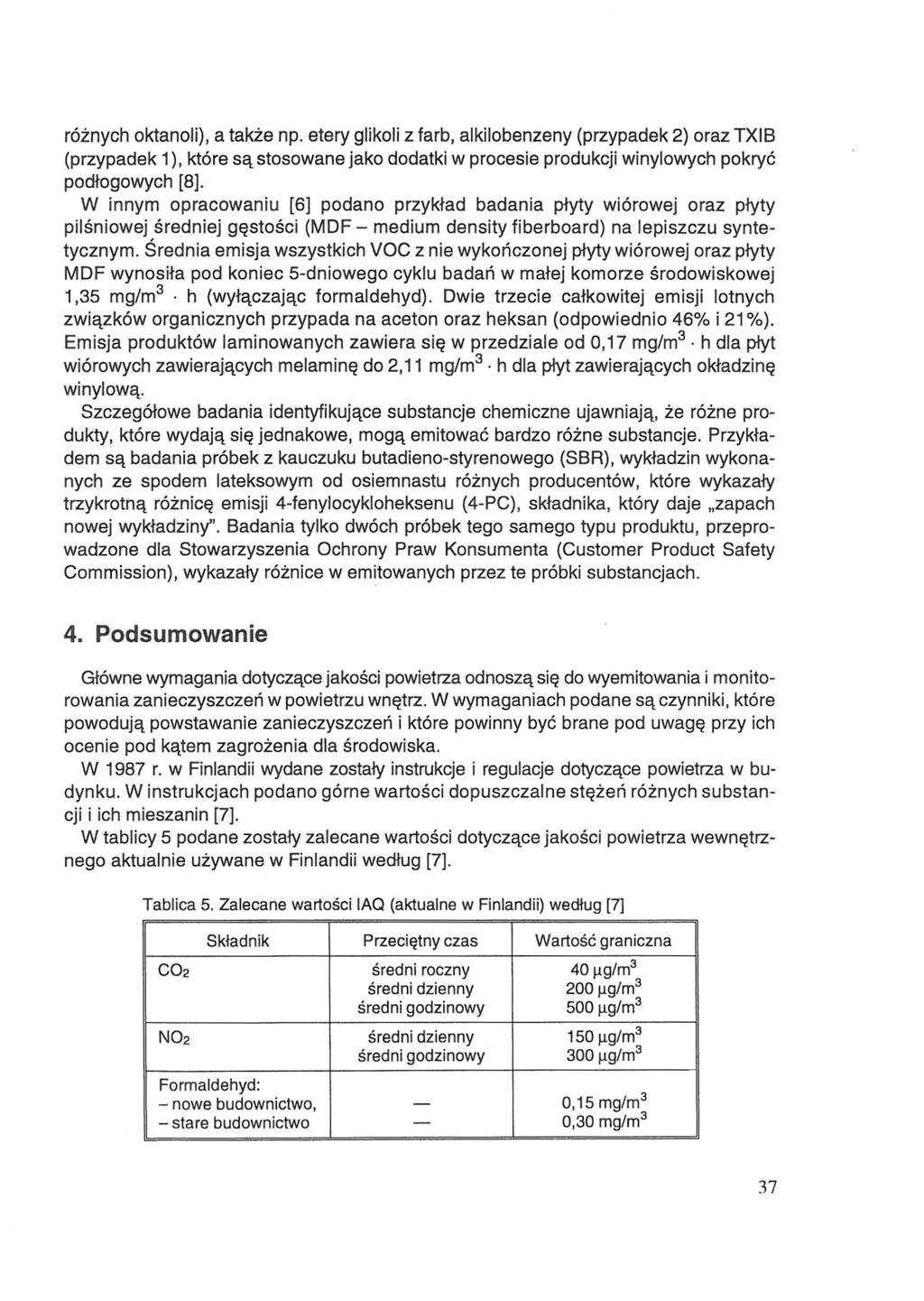 różnych oktanoli), a także np.