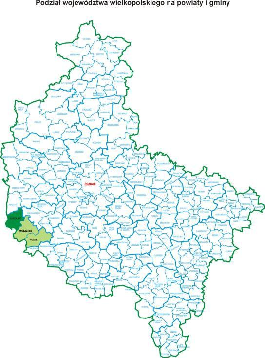 4 1. Charakterystyka ogólna 1.1. Położenie 1.1.1. Położone gminy Gmina Siedlec leży przy zachodniej granicy województwa wielkopolskiego i jest jedną z trzech gmin w powiecie wolsztyńskim.