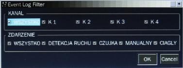 1 3 2 4 5 Rysunek 5.2.3. Okno wyszukiwania zdarzeniowego 1. 2. 3. 4. 5. Wybierz datę rozpoczęcia wyszukiwania i kliknij w pole NEXT.