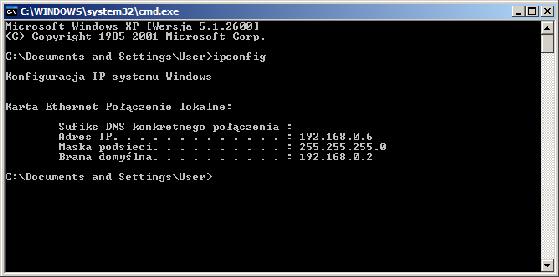 Domyślne ustawienia rejestratora to: Port sieciowy: 5445, Port przeglądarki: 80, Typ sieci: DHCP 3.