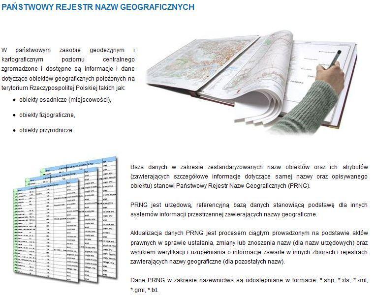 W centralnej części zasobu gromadzone są: 1) w systemie teleinformatycznym bazy danych, obejmujące zbiory danych