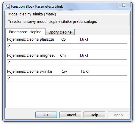 Badanie zjaisk cieplnych 3.3. WYKONANIE ĆWICZENIA 3.3.. Opracoanie symulacyjnego modelu poloego radiatora W języku Simulink opracoać symulacyjny model cieplnej struktury radiatora zamocoanego do poierzchni czołoej silnika.