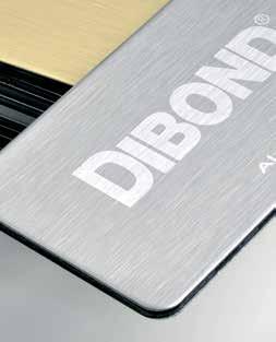 DIBOND, Dilite, digital, plabond DIBOND - AL/PE/AL (aluminium o grubości 0,3 mm) płyty warstwowe AL-PE-AL doskonałe własności mechaniczne lekkie o wysokiej sztywności bardzo łatwa obróbka mechaniczna