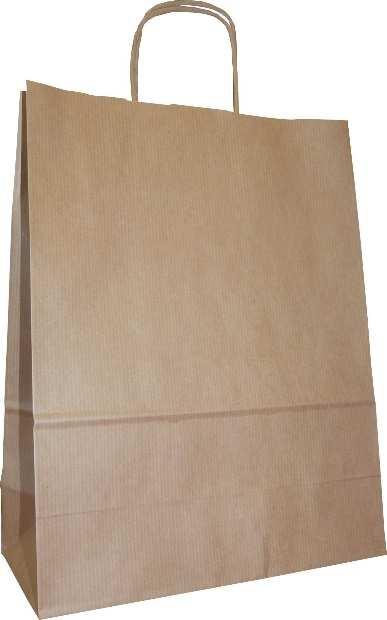 14. Torba papierowa EKO 50 szt. 22 x 28 x 10 cm Torba papierowa kolor beżowy z uchwytami skręcanymi z papieru wklejanymi do wewnątrz torby. Materiał: papier eko, gładki o gramaturze min.