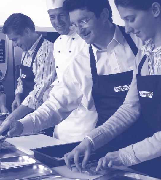 Praktyka lepsza niż teoria RATIONAL TeamCooking Live Proszę wziąć udział w naszym bezpłatnym seminarium TeamCooking Live.