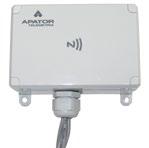 INTELIGENTNE IDEE 49 MODUŁ APT-GSM-UT-1 Komunikacyjny moduł zewnętrzny APT-GSM-UT-1 jest przeznaczony do rejestrowania wskazań wodomierzy lub innych mierników, rejestrowania zdarzeń i alarmowania o