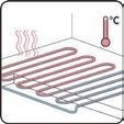 Pompa ciepła arotherm VWL Obieg ogrzewania podłogowego Chłodzenie Moduł hydrauliczny unitower Możliwości instalacji: Kompletny system Stosując to rozwiązanie uzyskujemy wydajny i estetyczny system,