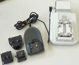 6. Akcesoria opcjonalne Leica RM CoolClamp Rys. 81 Chłodzony elektrycznie uniwersalny zacisk na kasetki z adapterem do mikrotomów obrotowych Leica RM2200.