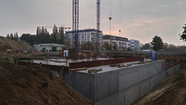 Kontraktacja: Inwestycje w budowie będące w ofercie: Warszawa (3) Liczba lokali w budowie będących w ofercie
