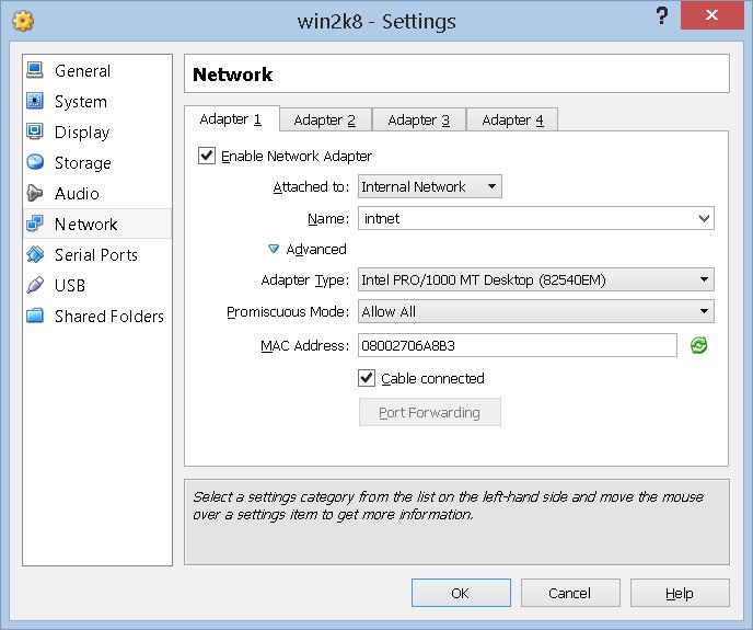 Zrzuty ekranowe przedstawiające rozwiązanie zadania 3: Uwaga: Ćwiczenie wykonać przy włączonej zaporze sieciowej Windows.