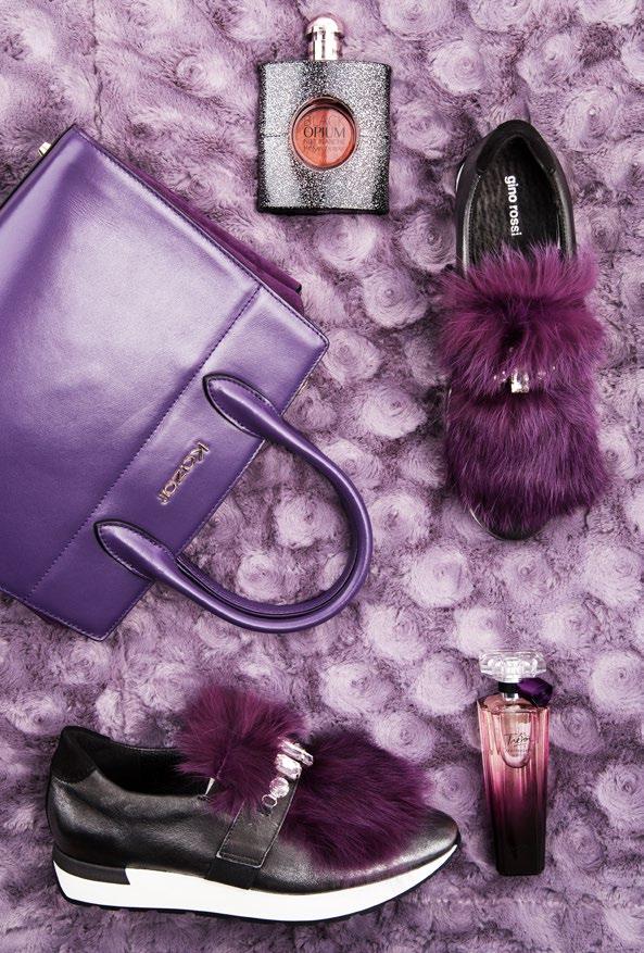 FIOLET MA MOC Pantone Color Institute nazwał ten odcień fioletu The Purple One na cześć Prince a. Na zdjęciu:. Pled Home & You, 99 zł, 2.