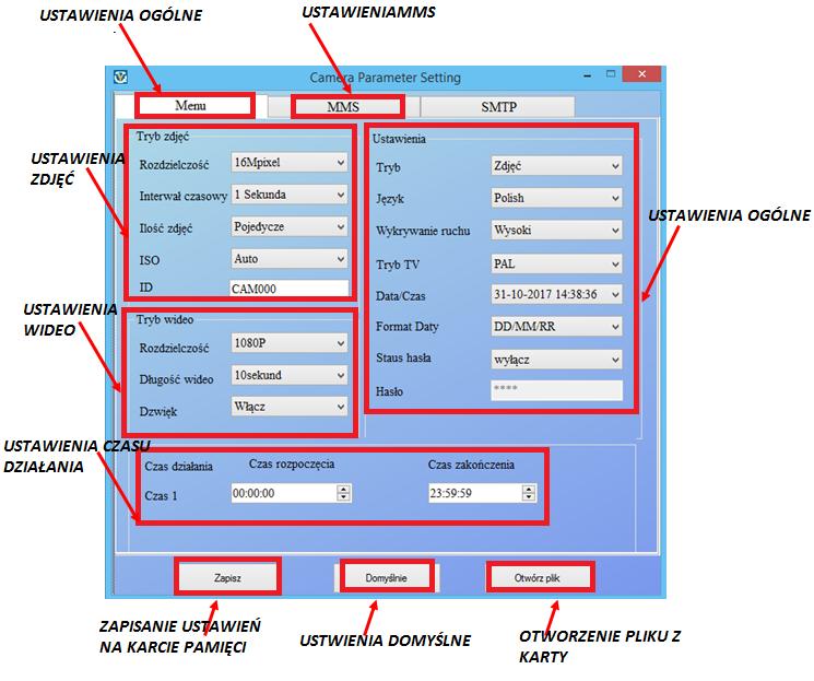 USTAWIENIE URZĄDZENIA PRZEZ PROGRAM MMSCONFIG Pobierz program MMSCONFIG ze strony orllo.pl/oprogramowanie lub z linku: https://orllo.pl/instrukcje/mmsconfig.