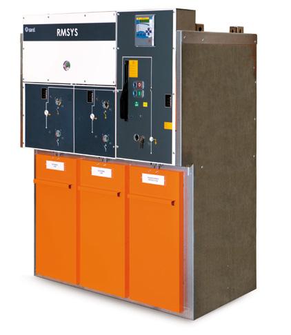 Electrical features Электрические характеристики Parametry techniczne RMSYS 24kV switchboard КРУ RMSYS 24 кв Rozdzielnica RMSYS 24kV RMSYS Rated voltage Номинальное напряжение Napięcie znamionowe kv