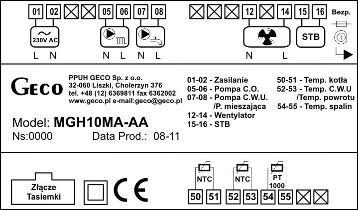 INSTRUKCJA UŻYTKOWNIKA GH10MA STRONA 15 10.