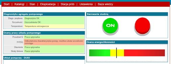 tłocznym pompy pod wodą (rys. 10).
