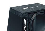 Subwoofery o niesamowicie głębokich i niskich basach SG-1224P*/-1244P** 800 W SUWOOFER 12" (30 cm) W OUDOWIE TYPU ND-PSS (*2 Ω/**4 Ω) RMS 250 W Okienko akrylowe z niebieskim 12-calowy subwoofer