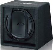 bass-reflex SWD-355 maksymalna 550 W SUWOOFER 12" (30 cm) ZE WZMCNINIEM RMS 150 W Wysokiej jakości obudowa bass-reflex 12-CLOWY (30 cm) subwoofer Demontowana zaślepka wejścia SWE-1244E Wytrzymała