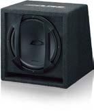 SG-1224R*/-1244R** 800 W SUWOOFER 12" (30 cm) W OUDOWIE TYPU SS REFLEX (*2 Ω/**4 Ω) RMS 250 W 12-calowy subwoofer Type-G Pasmo przenoszenia: 28 Hz 200 Hz Okienko akrylowe z niebieskim podświetleniem