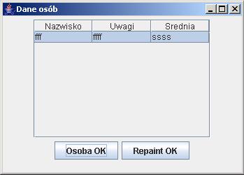 public void actionperformed(actionevent evt) { Object zrodlo=evt.getsource(); if (zrodlo==osobaok) panel.