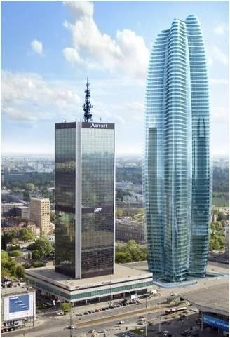 What distinguished this project was a diversity of urban complexes, an expressive form of the crown around the Palace and a human scale of space around it.