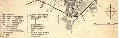 st. Warszawy. [6, p. 144]. Ryc. 7. Plan odbudowy Warszawy z 1946 r.