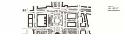 The space around the Palace long remained undeveloped. It was treated as a vast public space, partly a park, but without a programme which could attract people.