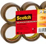 Taśma pakowa Scotch, do wysyłek brązowa 50 mm x 66 m 3M371B B