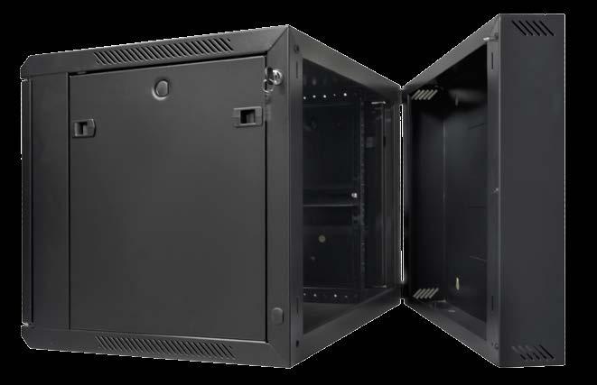 Szafy RACK 19 wiszące, podwójne, złożone Seria R 600 600 R1266G Konstrukcja dwusekcyjna