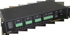 13,8V / 27,6V / 54VC RUPS812T RUPS 13,8V/8x1A/TOPIC zasilacz buforowy RACK (np. do 8 kamer ) RUPS812P RUPS 13,8V/8x1A/PTC zasilacz buforowy RACK (np.