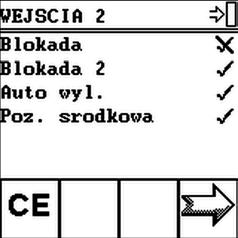 8 Naprawa i konserwacja Aktywowanie i dezaktywowanie zaworów hydraulicznych Pojawia się następujący ekran: W zależności od konfiguracji systemu wyświetlane są tutaj różne czujniki: Wyświetlony