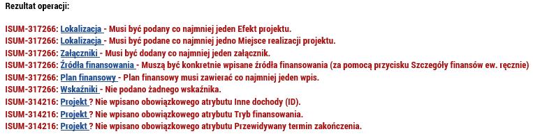 Skasować wniosek za pomocą tego przycisku można usunąć wygenerowany wniosek o wsparcie. Ten krok jest nieodwracalny!