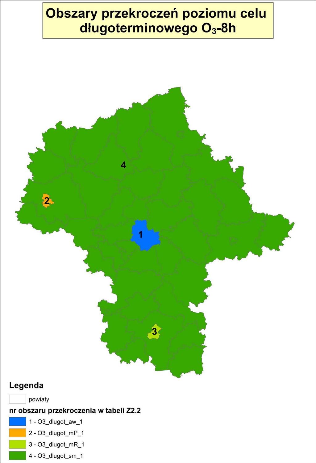Mapa Z2.7. (Dane GIOŚ) Zał.