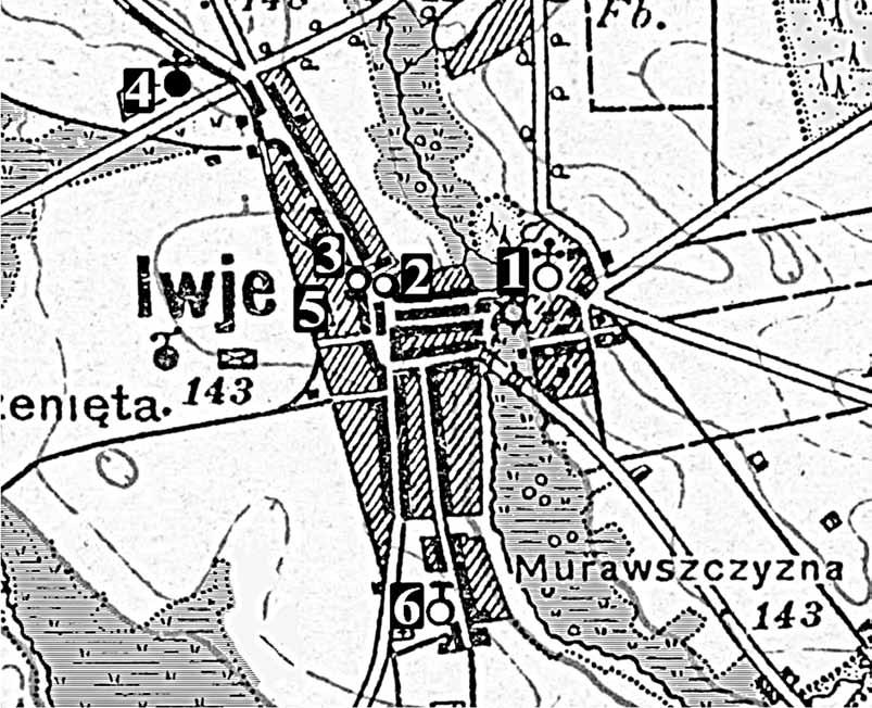 Melchior Jakubowski Iwie Iwie położone jest nad małą rzeczką Iwienką, dopływem Niemna. Centrum miasta znajduje się na zachodnim (prawym) brzegu Iwienki.