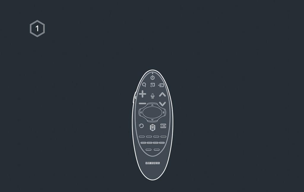Korzystanie z pilota Samsung Smart Control Samsung Smart Control Za pomocą pilota Samsung Smart Control można uzyskać dostęp do różnych funkcji, naciskając przyciski SEARCH, KEYPAD, SOURCE i VOICE.