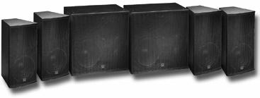 560 W TURBOSOUND ZESTAW II Kolumna szerokopasmowa TL 1201 (128 db) 4 sztuki Kolumna basowa TL 1550 (132 db) 2 sztuki