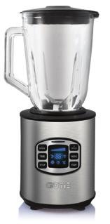 18 GBL-800 BLENDER KIELICHOWY BPA free - elementy pozbawione bisfenolu A sterowanie mikroprocesorowe czytelny wyświetlacz LCD wskaźnik czasu pracy 5 zaprogramowanych trybów pracy kruszenie lodu,