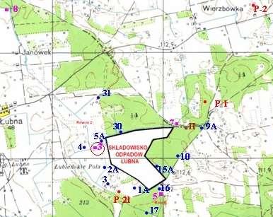 310 D. WYCHOWANIAK, E. KODA Łubna zamknięto z dniem 31 marca 2011 r., a do końca września 2012 roku były na nim prowadzone prace w ramach rekultywacji technicznej.