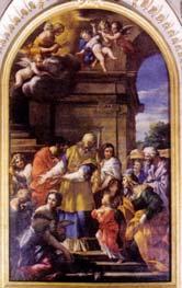 De la Liturgia de las Horas: En este día, en que se recuerda la dedicación, el año 543, de la iglesia de Santa María la Nueva, construida cerca del templo de Jerusalén, celebramos, junto con los
