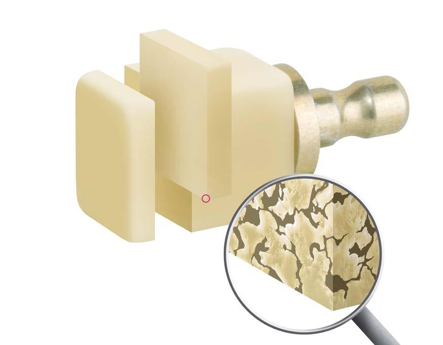 Pierwsza ceramika hybrydowa CAD/CAM Siatka polimerowa (~ 14 procent ciężaru) Siatka ceramiczna (~ 86 procent ciężaru) Opis produktu VITA ENAMIC jest pierwszą dentystyczną ceramiką hybrydową na